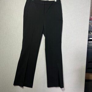 Chico's Black Trouser Pant Size 1 Tall NWT